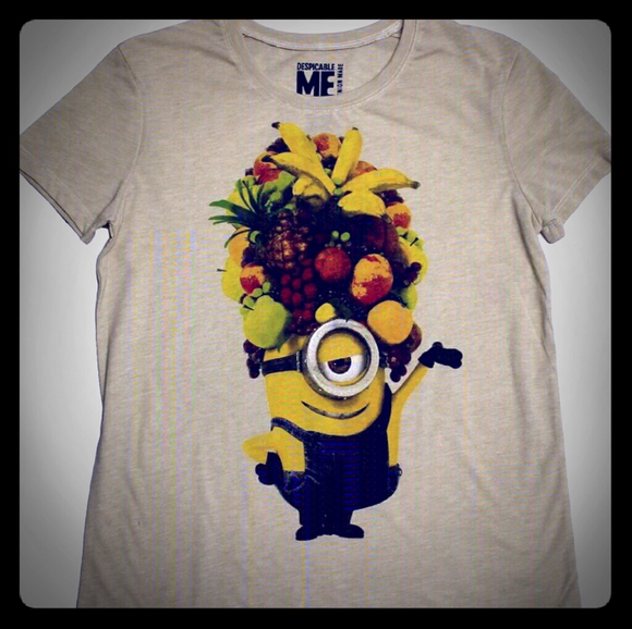 Tops | Minions Fruit Hat Tee Juniors 